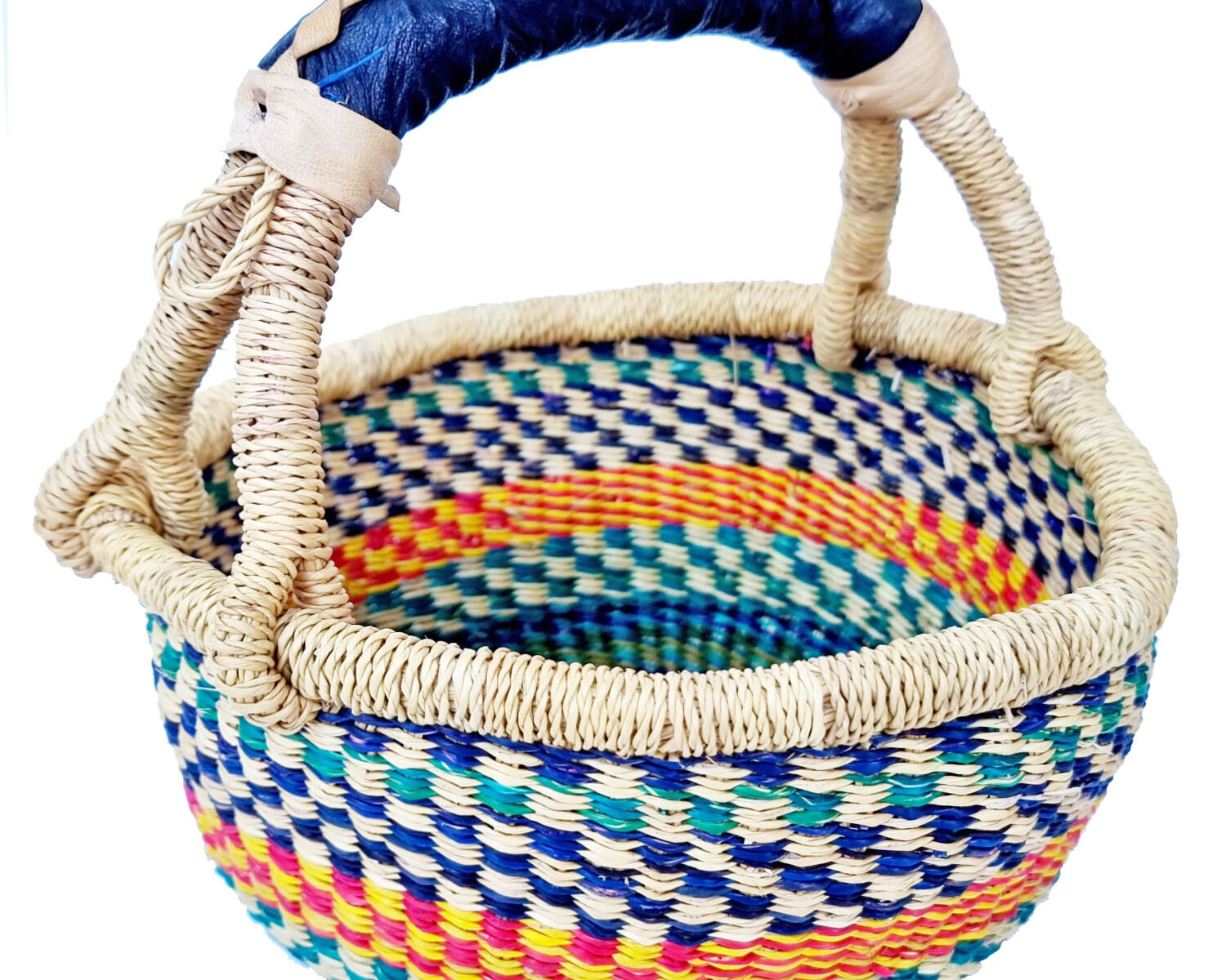 Bolga Basket Small Round