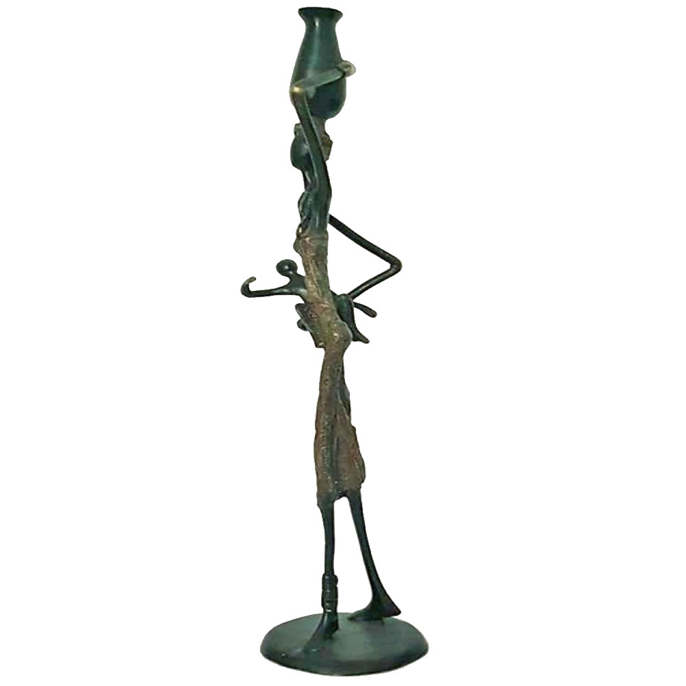 African Bronze Mother Sculpture I Home of African Wares I Tribal ...