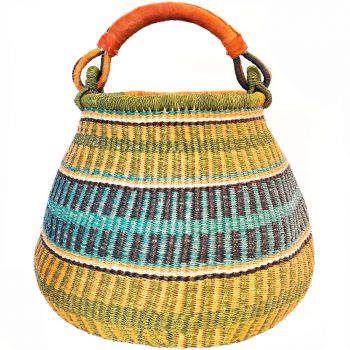 Bolga Pot Basket Large