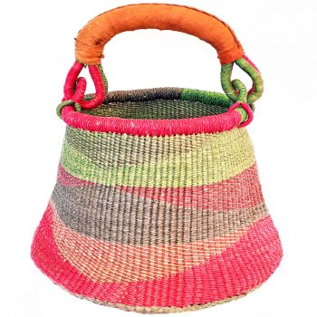 Bolga Pot Basket Large