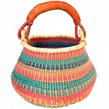 Bolga Pot Basket Large