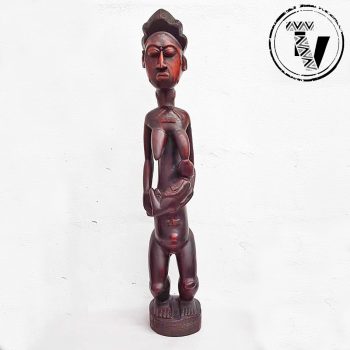 Baule Ebony Fertility Statues