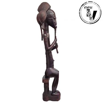 Baule Ebony Fertility Statues