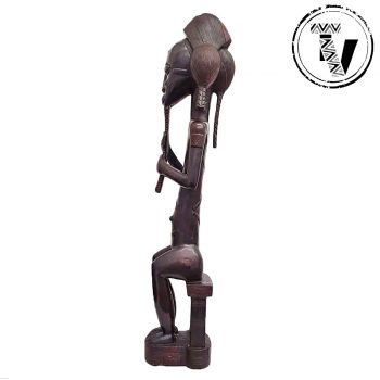 Baule Ebony Fertility Statues