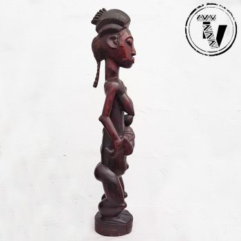 Baule Ebony Fertility Statues