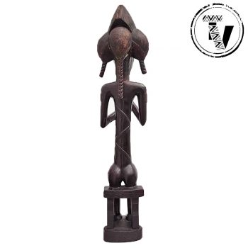 Baule Ebony Fertility Statues