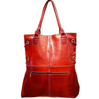 Moroccan Leather Handcrafted Handbag