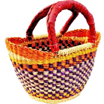 Bolga Basket U-Shopper Mini