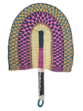 Bolga Woven Fan