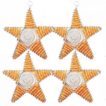 Christmas Star Gold Set 4