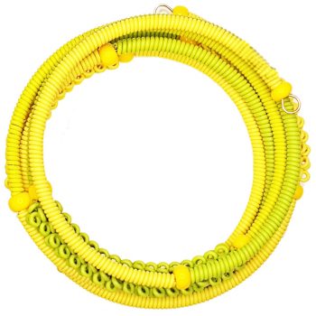 Telephone Wire Coil Bracelet