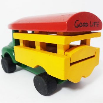 Handcrafted Wooden Bolekaja Bus