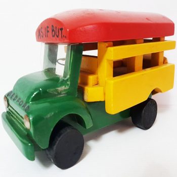 Handcrafted Wooden Bolekaja Bus