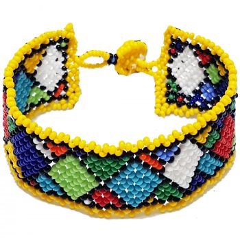 Zulu Beaded Flat Bracelet