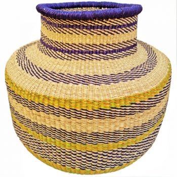 Bolga Designer Vase Basket