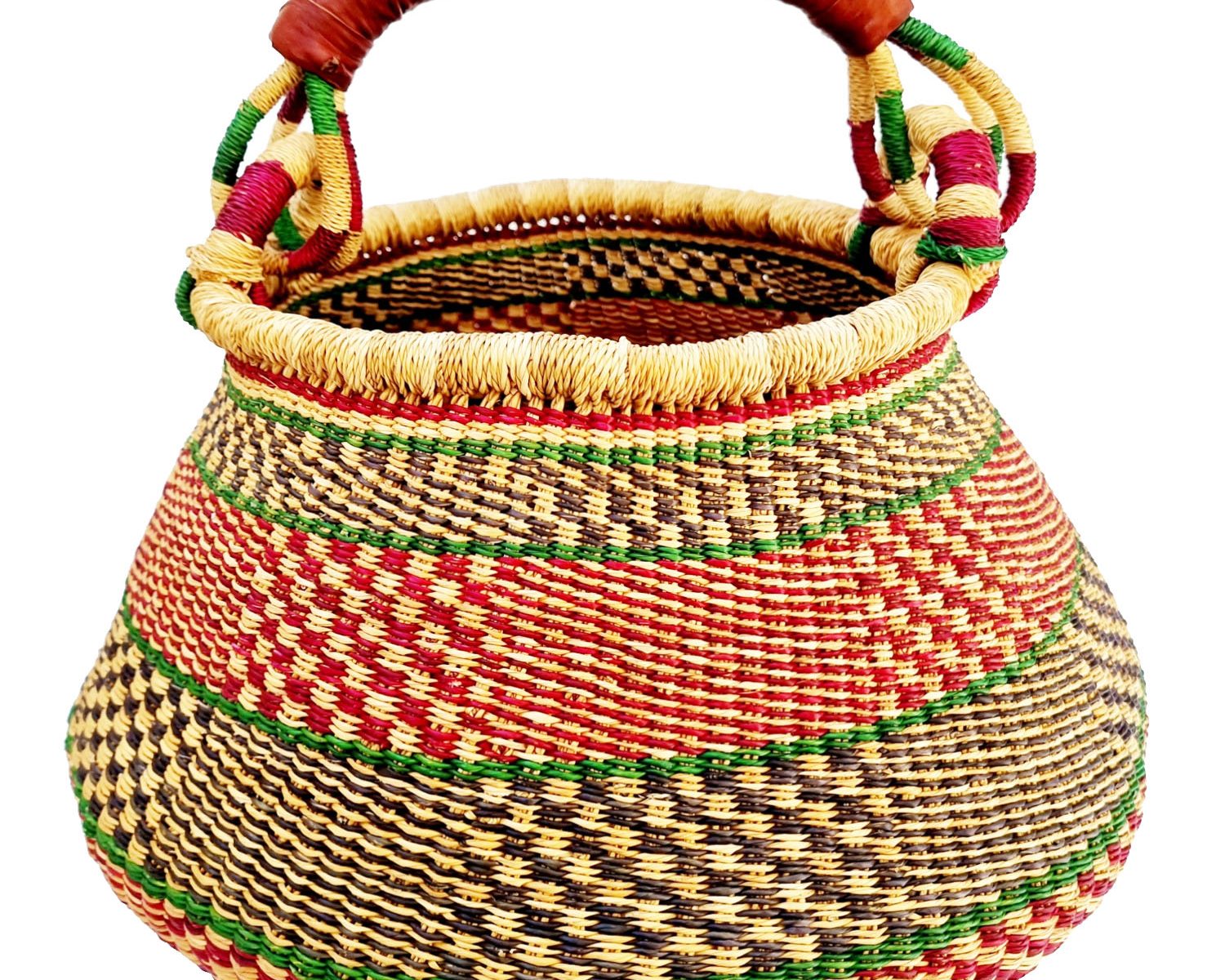 Bauble Bolga Pot Basket