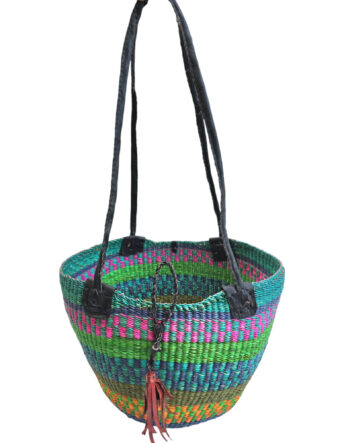 Bolga Basket Shoulder Bag