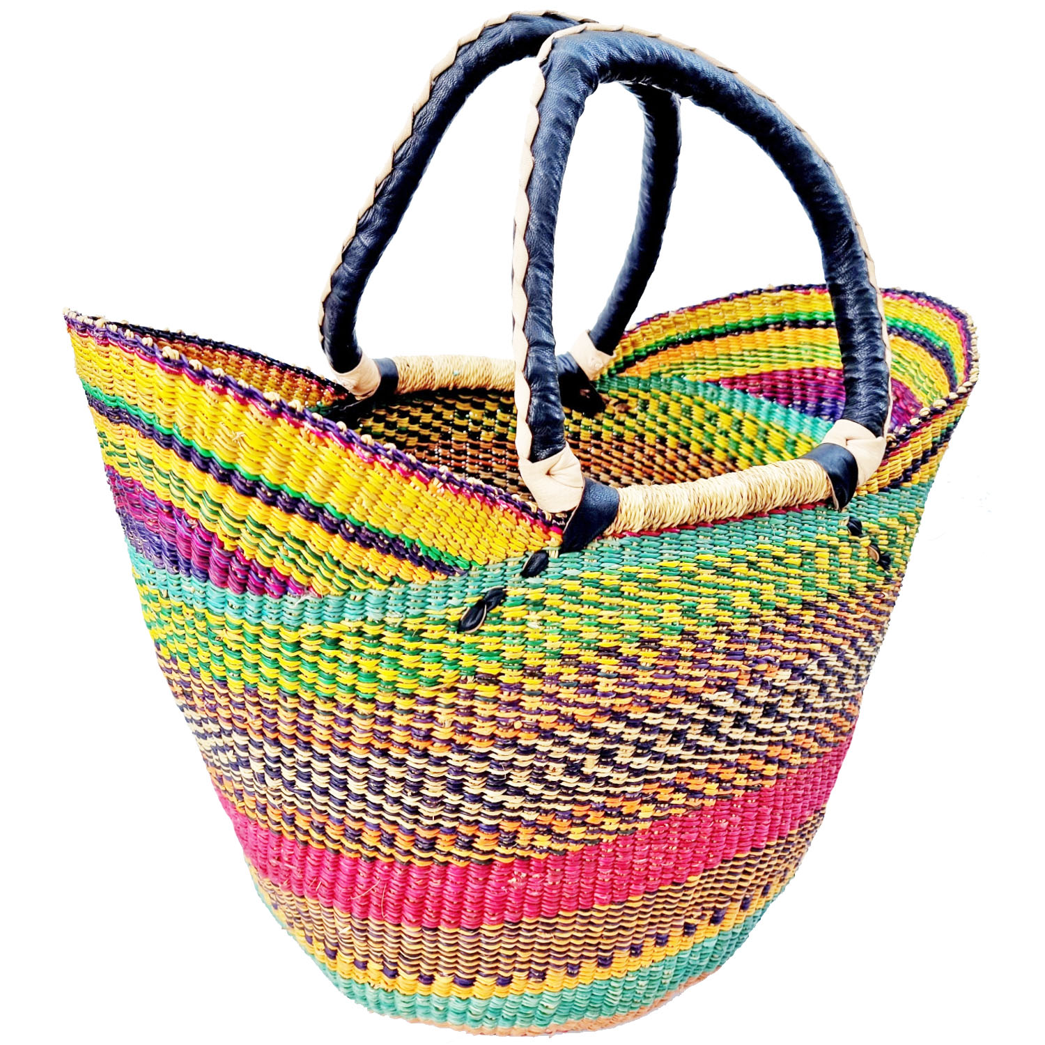 XL Bolga Basket U-Shopper I Home of Africa I Tribal Village Pty Ltd